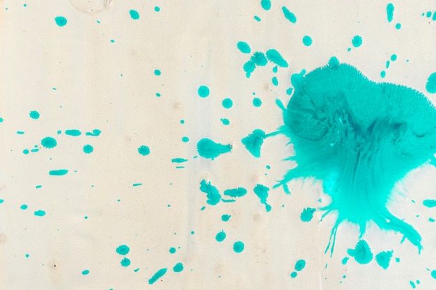 Free photo big azure blot on white board