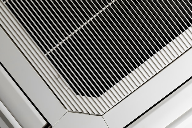 Free photo close up on ventilation system