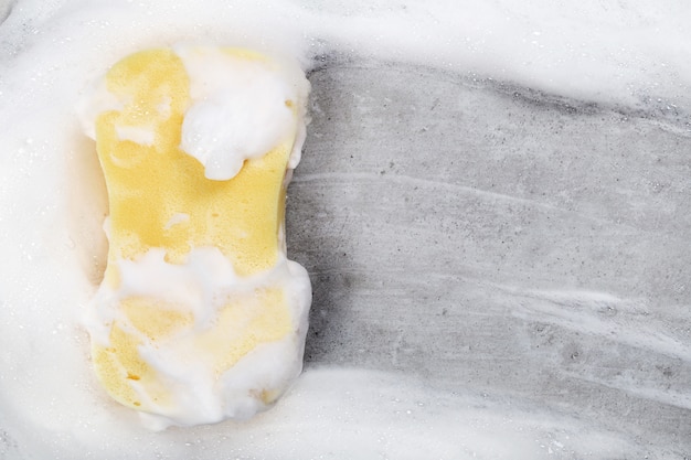 Free photo yellow sponge
